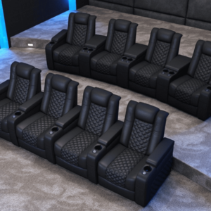 Luxurious Home Theater Seating